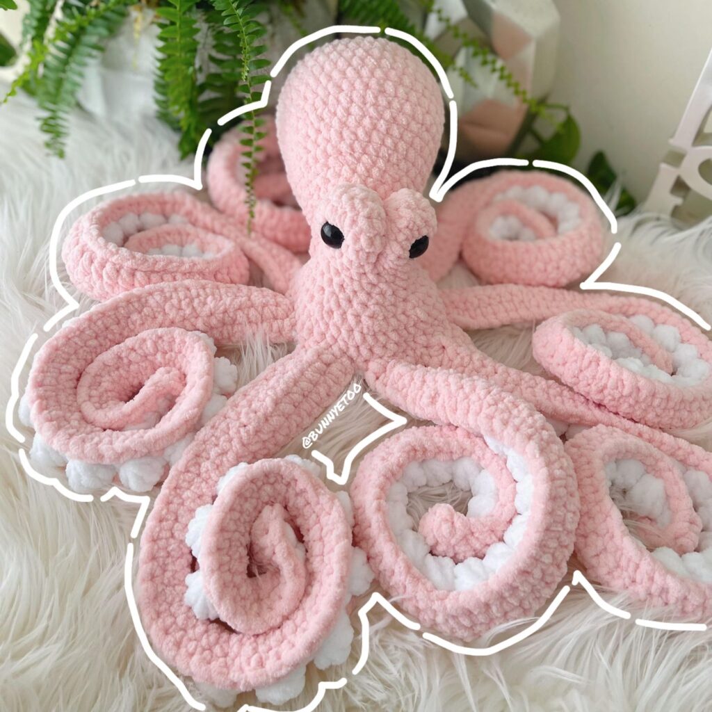 Anchor Octopus handmade crochet plushie by Bunnyetoo, photo 1
