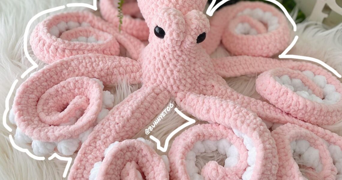 Anchor Octopus handmade crochet plushie by Bunnyetoo, photo 1