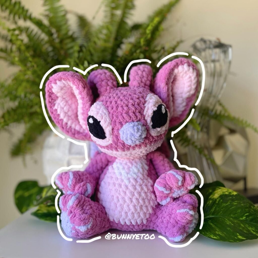 Angel handmade crochet plushie by Bunnyetoo, photo 1