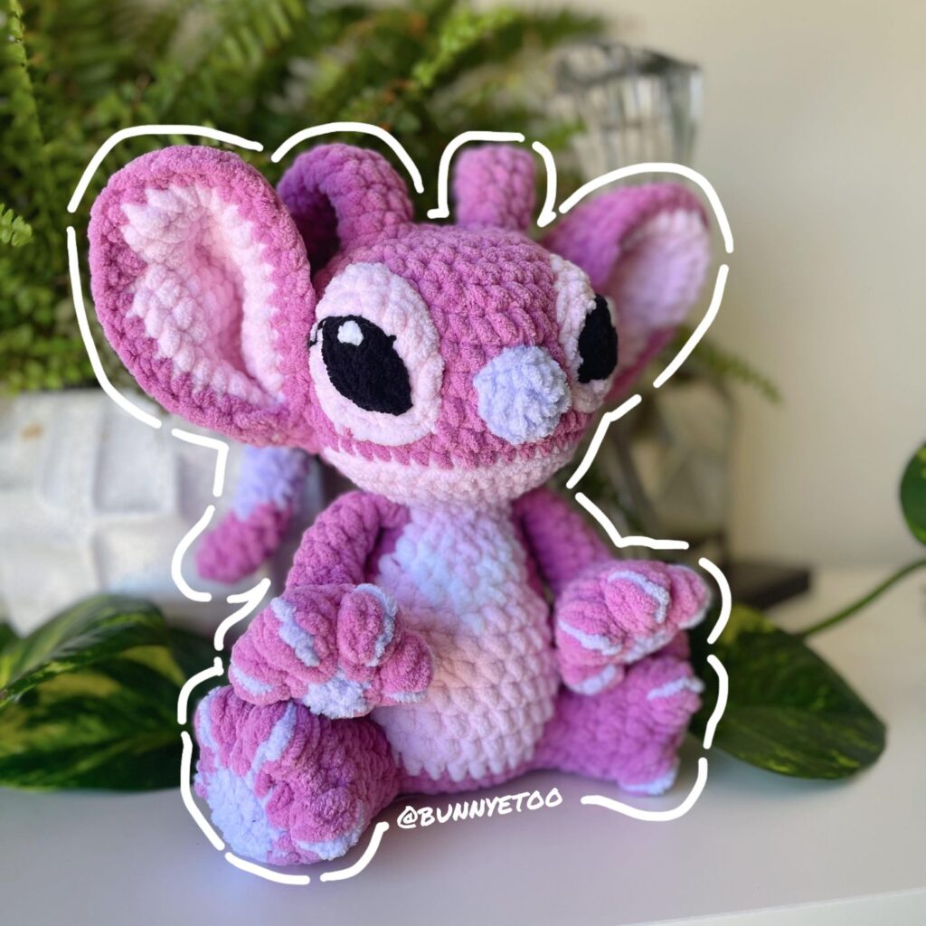 Angel handmade crochet plushie by Bunnyetoo, photo 3