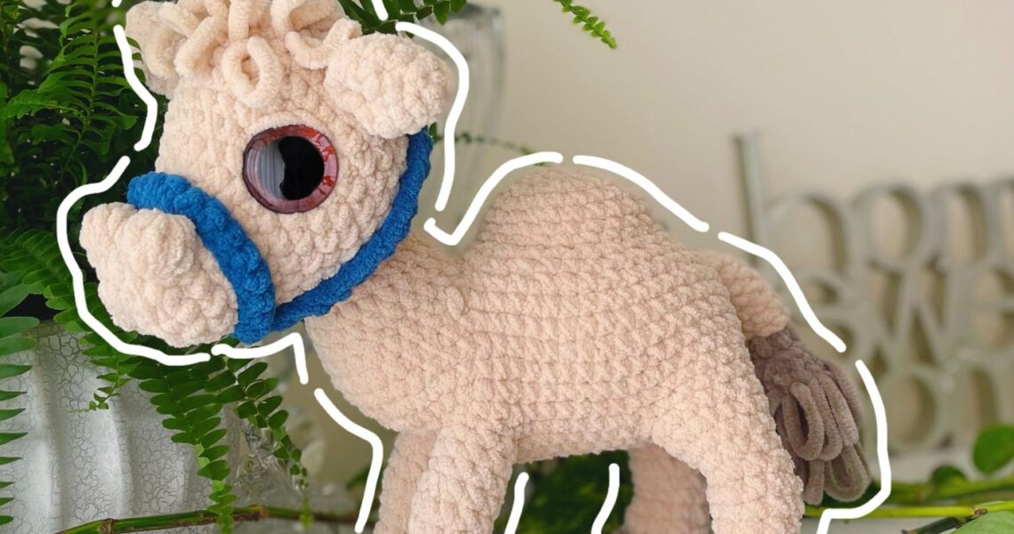 Camel handmade crochet plushie by Bunnyetoo, photo 1