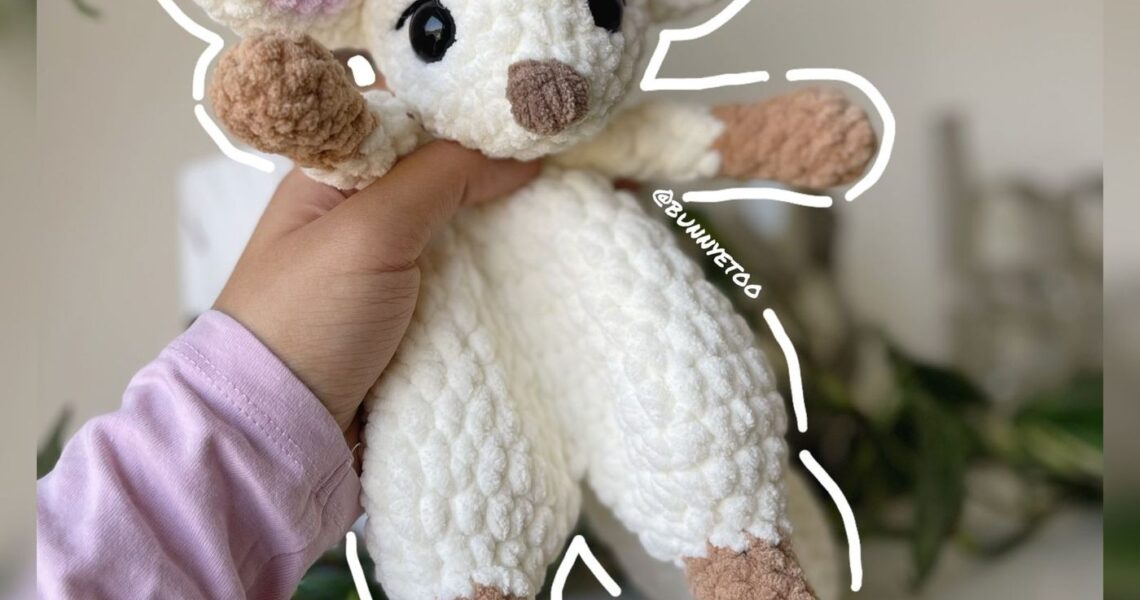 Fennec Fox Lovey handmade crochet plushie by Bunnyetoo, photo 1