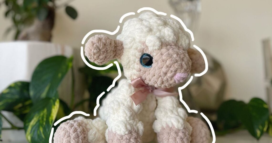 Lamb handmade crochet plushie by Bunnyetoo, photo 1