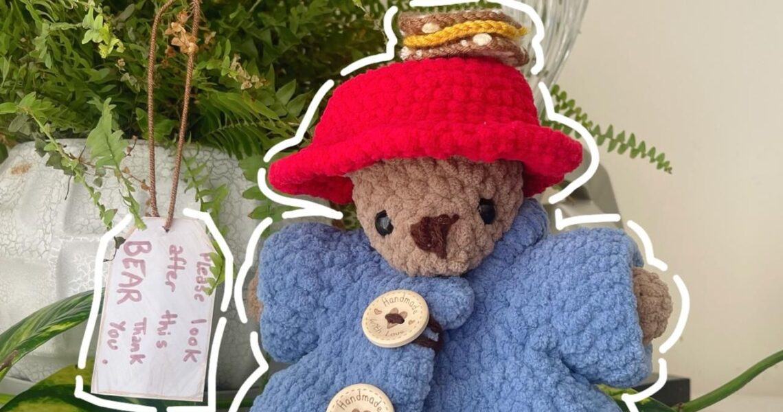 Paddington handmade crochet plushie by Bunnyetoo, photo 1